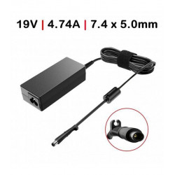 Carregador HP 19V 4.74A 90W 7.4*5.0 c/ Cabo TGADH3 Compativel