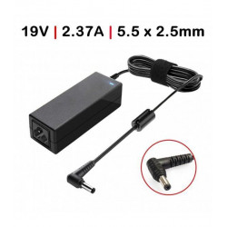 CARREGADOR PORTÁTIL ASUS / TOSHIBA MINI 19V 2.37A / 1.58A TGADT1 Compativel