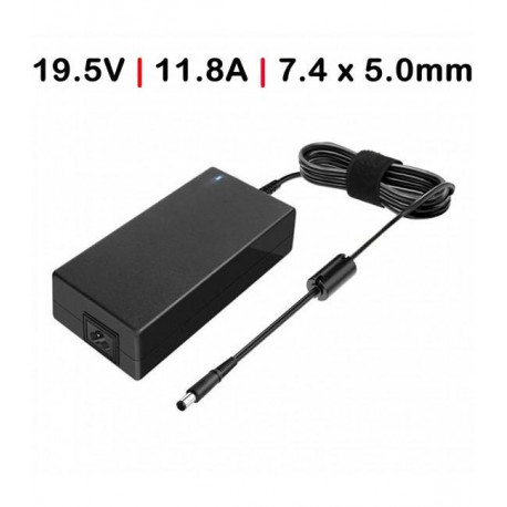 CARREGADOR PORTÁTIL 19,5 V 11,8 A 230 W 7,4 x 5,0 MM TGAD00140 Compativel