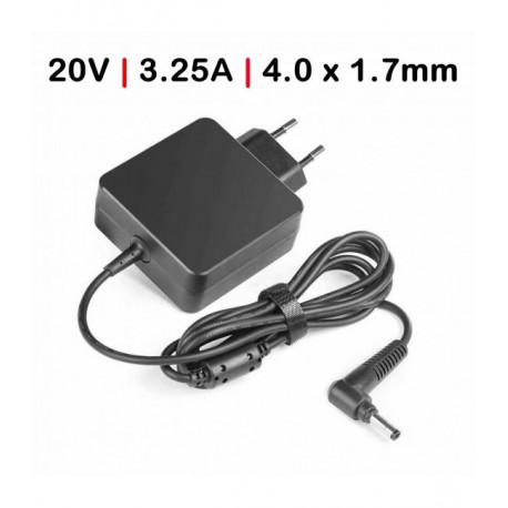 Carregador Compativel Lenovo 65W 20V 3.25, slim tip TG50053