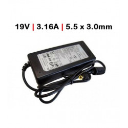 CARREGADOR Compatível Samsung 65W/19V/3.16A/5.5*3.0mm/