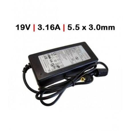 CARREGADOR Compatível Samsung 65W/19V/3.16A/5.5*3.0mm/