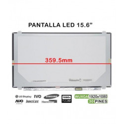 DISPLAY LED IPS FULL HD de 15,6 "LP156WF4 (SP) (B1) LP156WF4-SPB1 LP156WF6