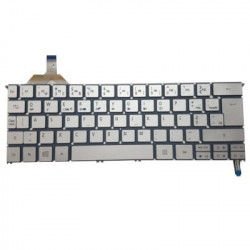 Teclado Acer S7 S7-191 S7-192 Retroiluminado Prata TGTACER012