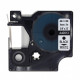 Fita Compatível Dymo D1 40913 - 9mm x 7 metros Preto/Branco S0720680