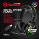 AUSCULTADORES GAMING SCORPION H8902 RGB
