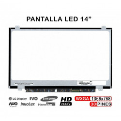 DISPLAY 14" PORTÁTIL N140BGE-E33 EDP HD LED SLIM DE 30 PINS