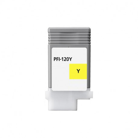 Tinteiro Canon PFI120 2888C001 Amarelo Compativel