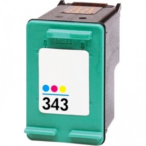 Tinteiro HP Reciclado Nº 343 tricolor ( C8766EE )