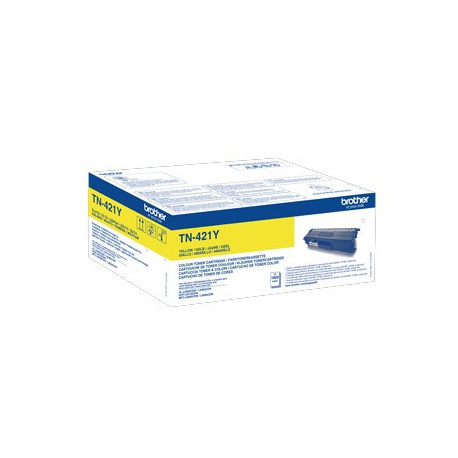 Toner Original Brother TN421 Amarelo - TN421Y