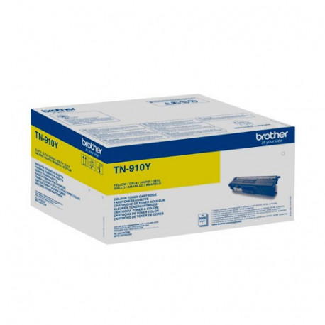 Toner Original Brother TN910 Amarelo - TN910Y