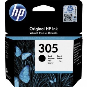 Tinteiro HP 305 Original Preto ( 3YM61AE )