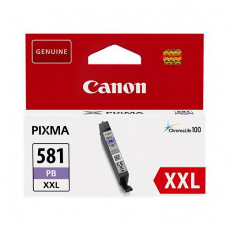 Tinteiro Original Canon CLI581XXL Azul Photo - 1999C001