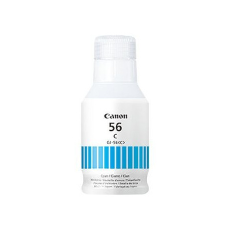 Frasco de tinta original Canon GI56 Ciano - GI56C/4430C001