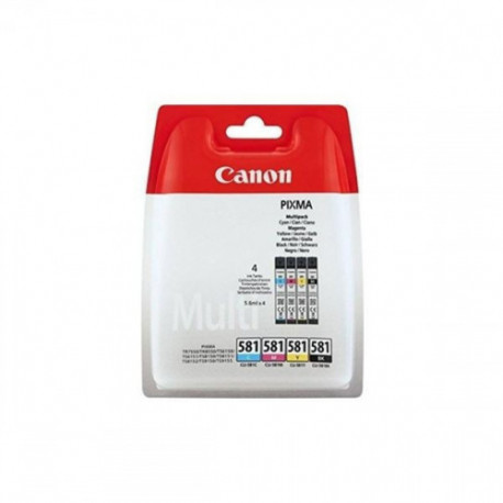 Pack 4 Tinteiros Originais Canon CLI581 - 2103C004