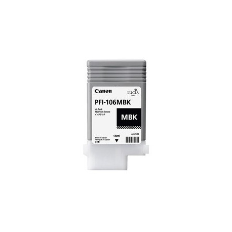 Tinteiro Original Canon PFI106 Preto Mate - PFI106MBK/6620B001