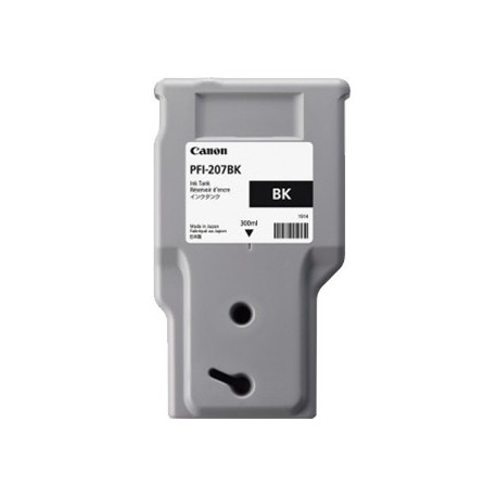 Tinteiro Original Canon PFI207 Preto - PFI207BK/8789B001