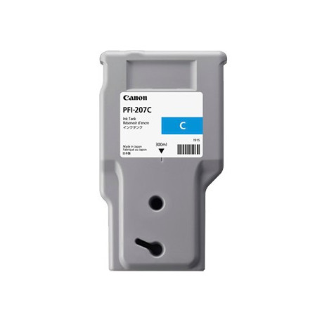 Tinteiro Original Canon PFI207 Cyan - PFI207C/8790B001