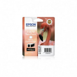 Tinteiro Original Epson T0870 Pack Duplo de Otimizador de Brilho - C13T08704010