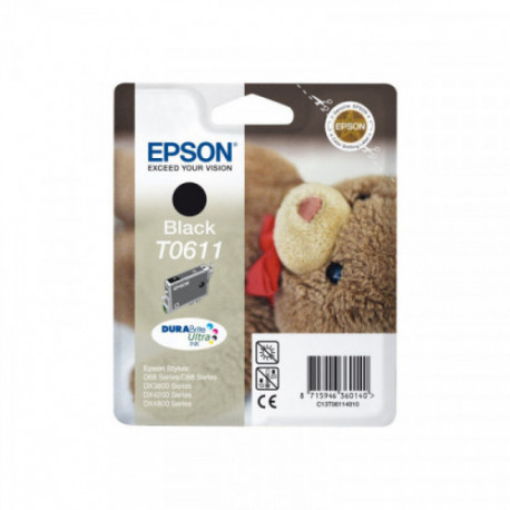 Tinteiro Original Epson T0611 Preto - C13T06114010