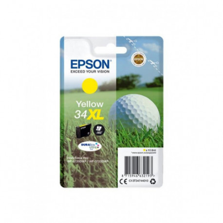 Tinteiro Original Epson T3474 (34XL) Amarelo - C13T34744010