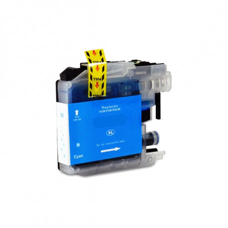 Tinteiro Brother Compatível LC225 XL (V3) Azul