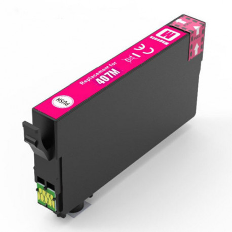 Tinteiro Epson Compatível 407XL Magenta