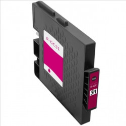 Tinteiro Compatível Ricoh GC-31 XL Magenta