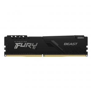 DDR4 8GB 3200MHz  CL16 HyperX FURY Black Beast