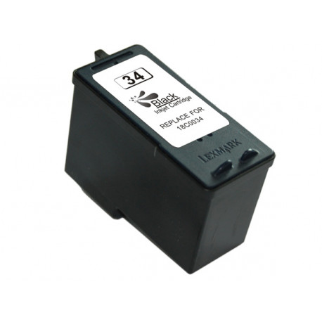 Tinteiro Lexmark Compatível nº34 preto 18C0034E