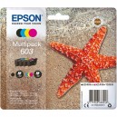 Multipack 4 Tinteiros Epson 603 Originais ( C13T03U64010 )