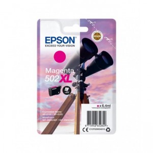 Tinteiro Epson 502XL Magenta Original Série Binóculos T02W3 ( C13T02W34010 )