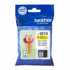 Tinteiro Brother Original LC3213Y Amarelo