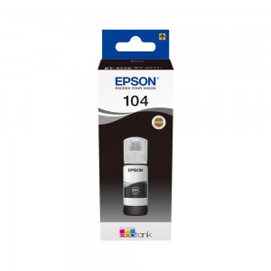 Recarga de Tinta 104 Original Epson Preto ( C13T00P140 )