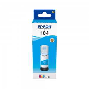 Recarga de Tinta 104 Original Epson Azul ( C13T00P240 )