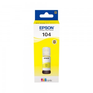 Recarga de Tinta 104 Original Epson Amarelo ( C13T00P440 )