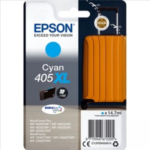 Tinteiro Epson 405XL Azul Original ( C13T05H24010 )