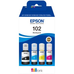 Tinteiros EPSON Serie 102 Multipack 4 cores