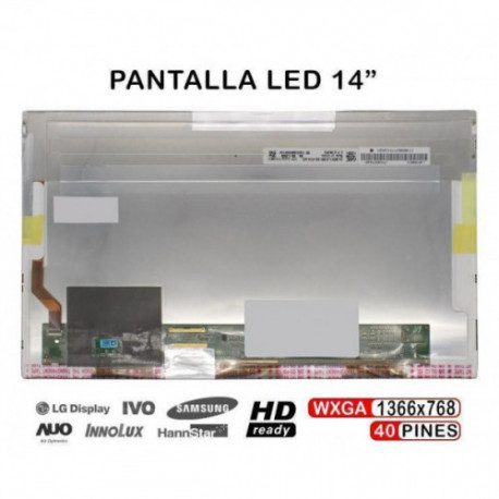 ECRÃ LED DE 14" PARA PORTATIL ACER ASPIRE E1-431-4875
