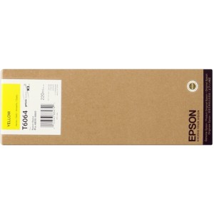 Tinteiro Original amarelo Epson T6064 - C13T606400