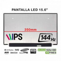 ECRÃ LED DE 15.6" PARA PORTATIL HP OMEN 15-DC SERIES IPS 144HZ LP156WFG(SP)(F2)