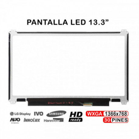 ECRÃ LED DE 13.3" PARA PORTATIL HB133WX1-402 M133NWN1