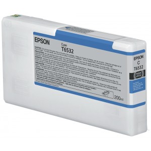 Tinteiro Original Epson T6532 Cyan C13T653200