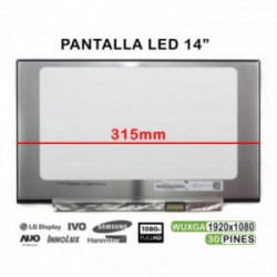 ECRÃ LED DE 14" PARA PORTATIL ACER SWIFT 5 SF514-51-777U 14" PAN0040