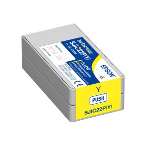 Tinteiro Original amarelo Epson SJIC22P - C33S020604 / SJIC22P(Y)