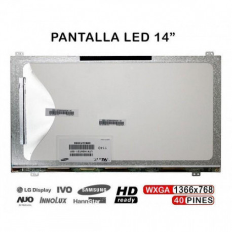 ECRÃ PORTATIL LED LTN140AT21 LTN140AT21-804 LTN140AT21-803