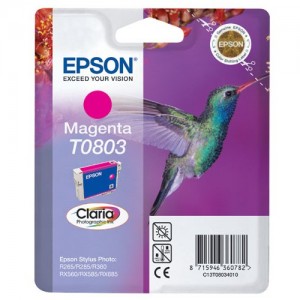 Tinteiro Original Epson T0803 Magenta - C13T08034011