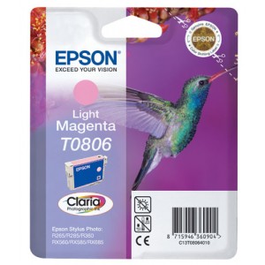 Tinteiro Original Epson T0806 Magenta Light - C13T08064011