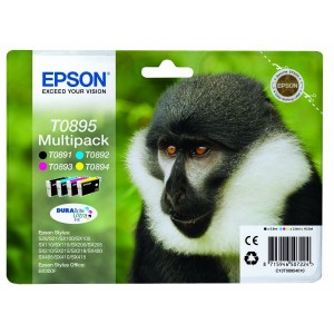 Pack Tinteiros Epson T0895 4 Cores C13T08954020