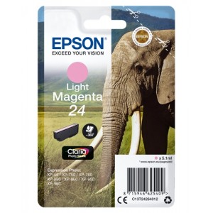 Tinteiro Original Epson T2426 (24) Magenta Light - C13T24264012